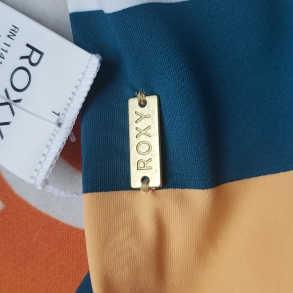 NWT Roxy bikini bottom - Andorra warm stripes - Picture 8 of 11